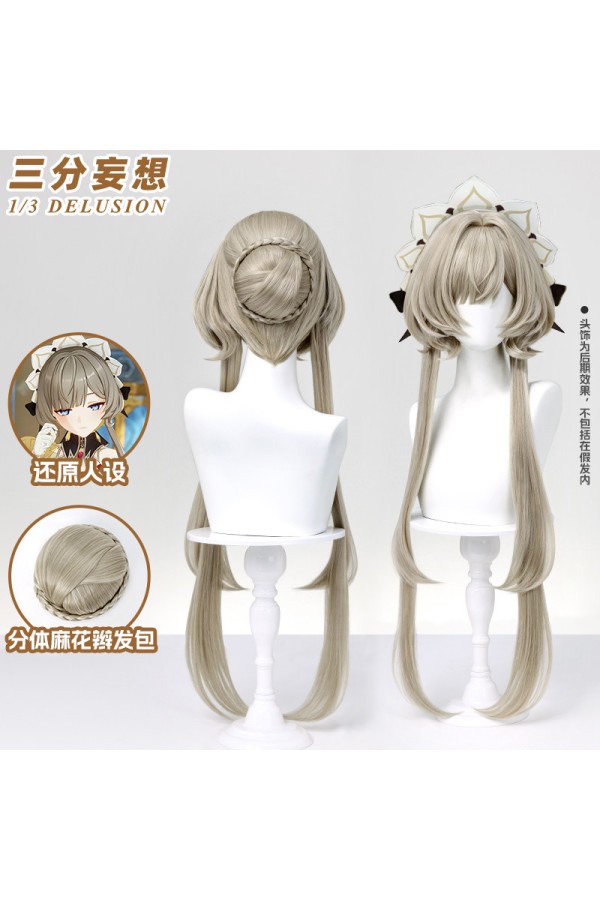 1/3 Delusion Genshin Impact Marionette Sandrone Cosplay Wig